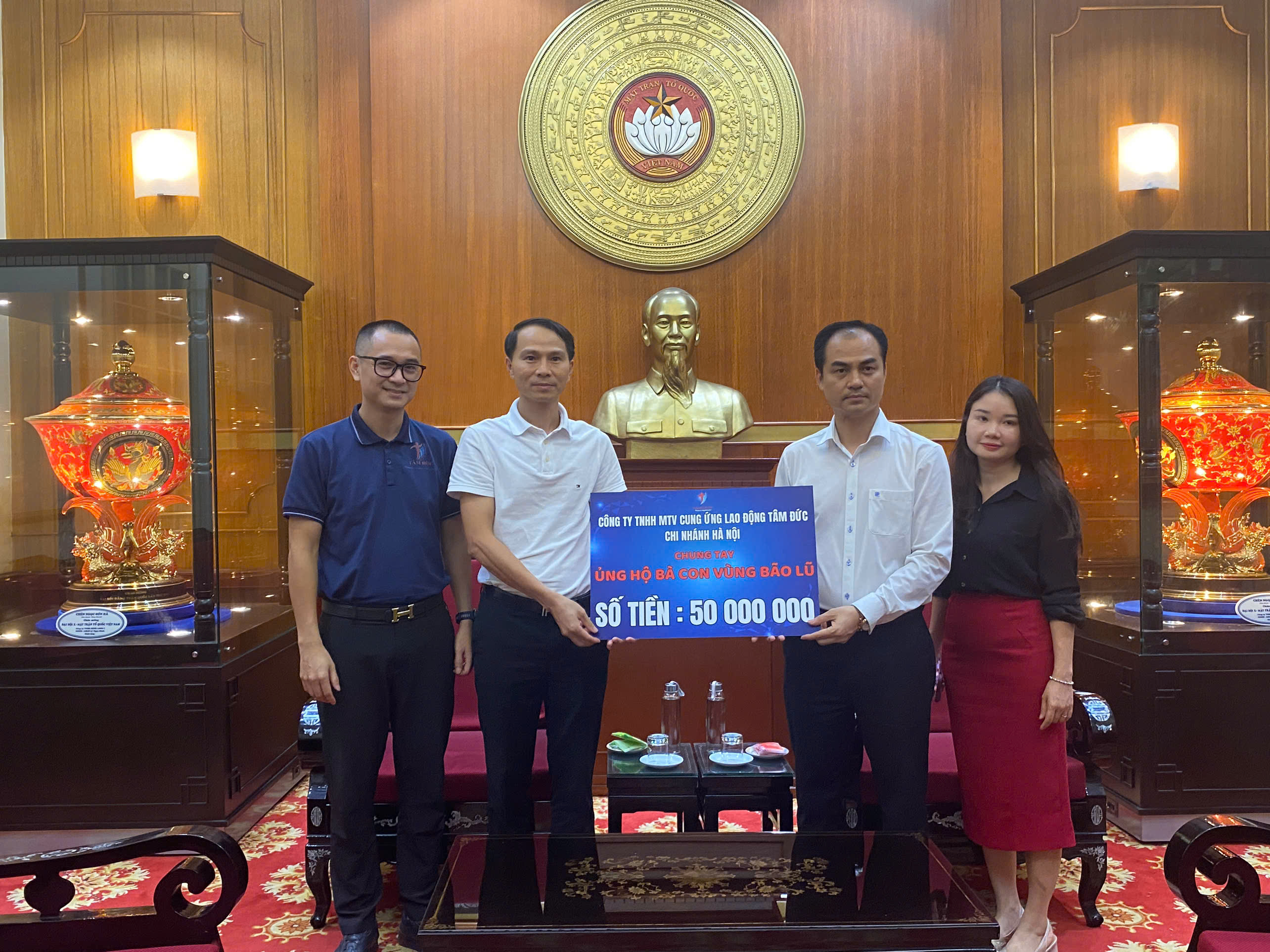 ❤️TÂM ĐỨC CHUNG TAY KHẮC PHỤC HẬU QUẢ BÃO SỐ 10, 11 Năm 2025