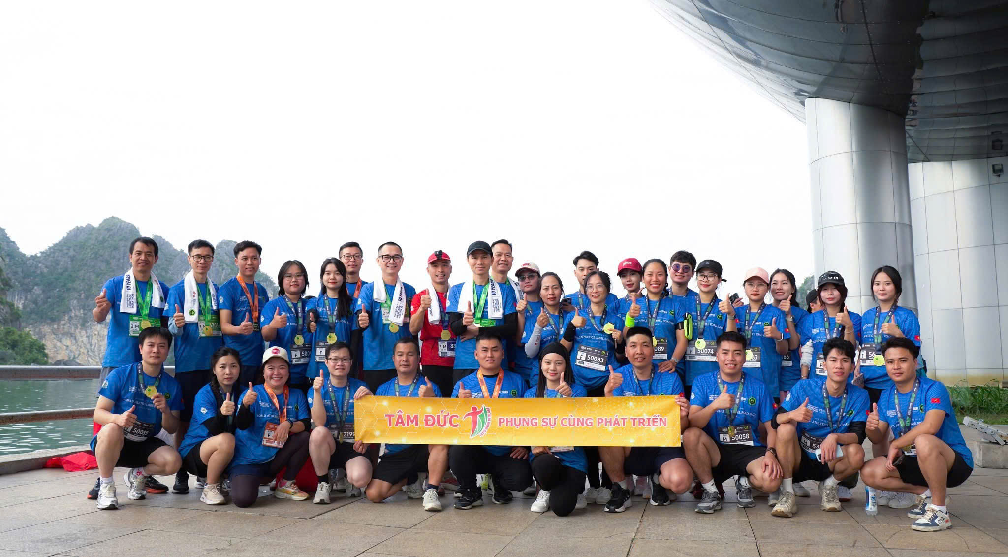 TÂM ĐỨC TỎA SÁNG TẠI HALONG BAY HERITAGE MARATHON 2025