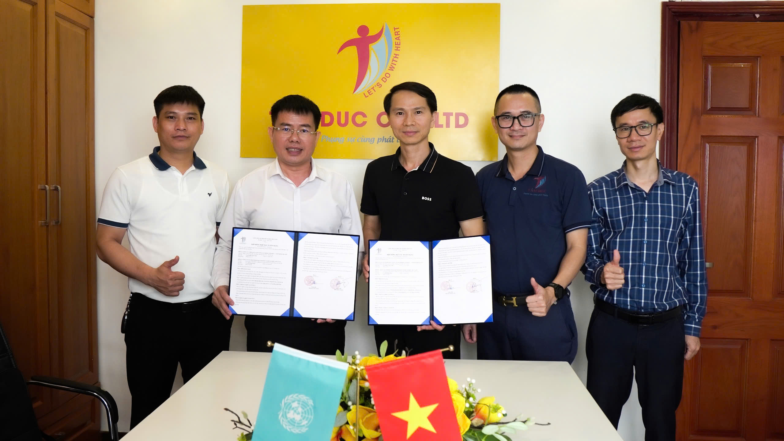 🤝 TÂM ĐỨC ĐẨY MẠNH HỢP TÁC – MỞ RỘNG CƠ HỘI VIỆC LÀM 