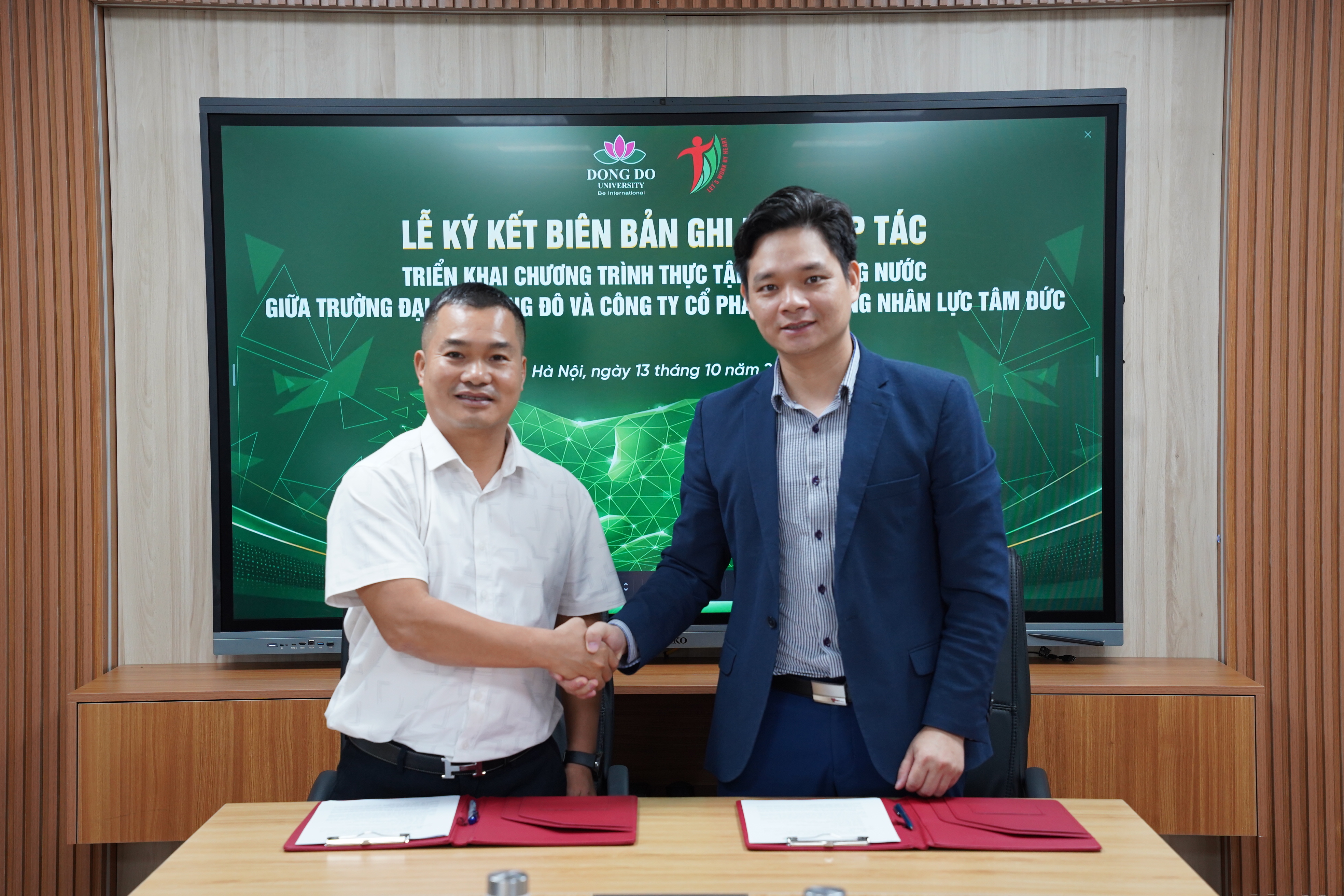 TÂM ĐỨC HỢP TÁC CÙNG TRƯỜNG ĐẠI HỌC ĐÔNG ĐÔ TRIỂN KHAI CHƯƠNG TRÌNH THỰC TẬP TRONG NƯỚC VÀ QUỐC TẾ