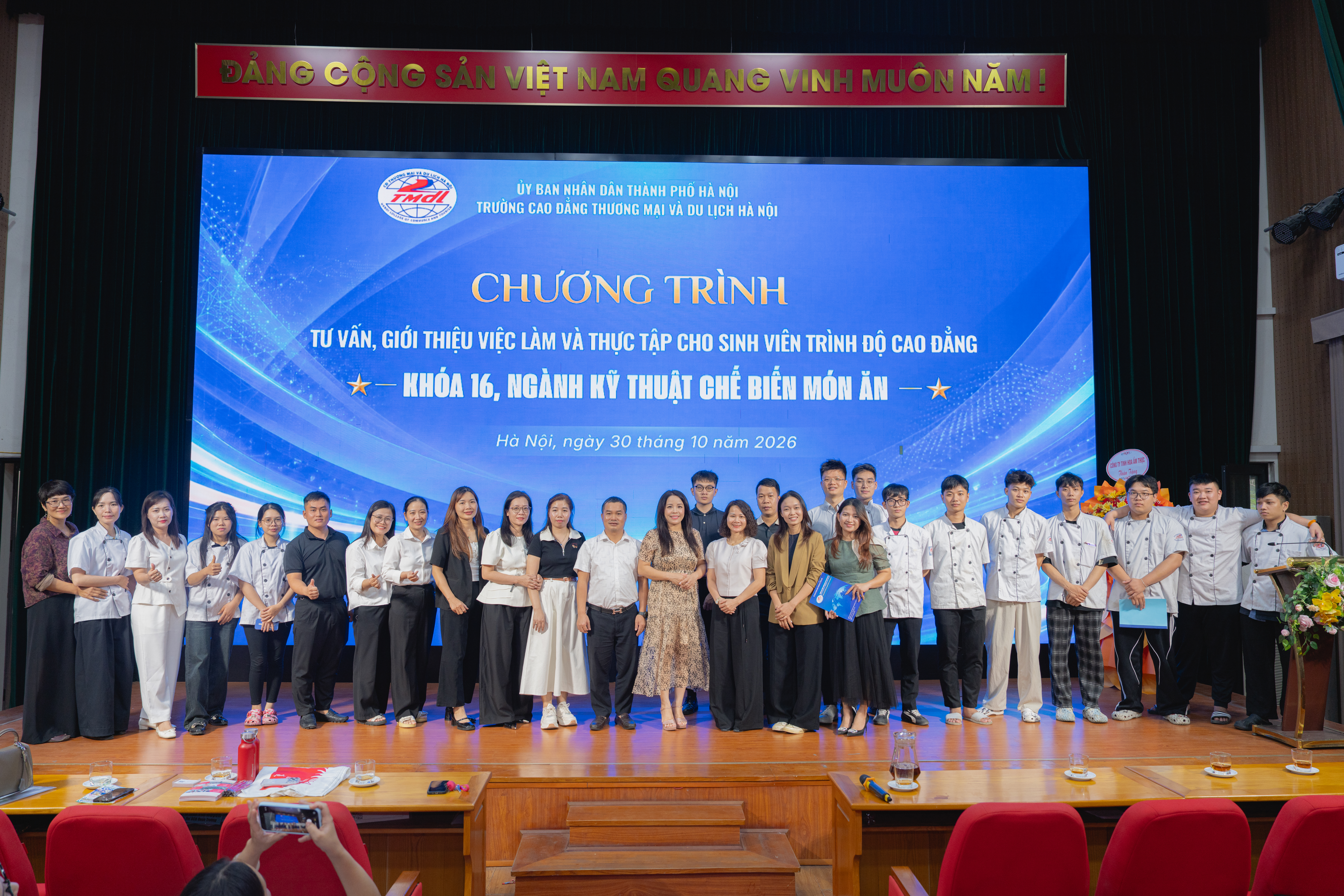 PHÒNG CÔNG TÁC HỌC SINH – SINH VIÊN TÂM ĐỨC THAM GIA CHƯƠNG TRÌNH TƯ VẤN, GIỚI THIỆU VIỆC LÀM VÀ KẾT NỐI CƠ HỘI THỰC TẬP CHO SINH VIÊN