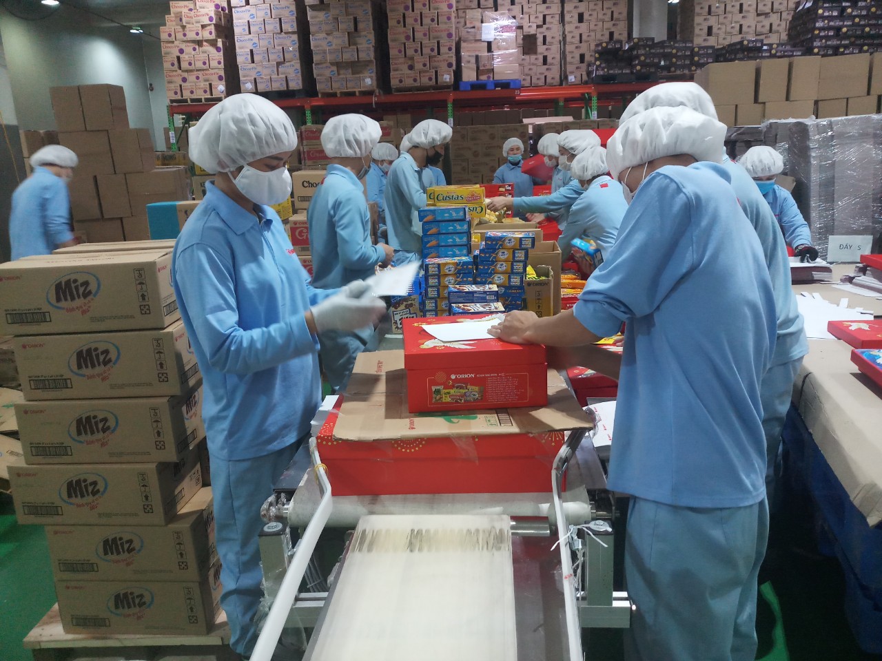 Tuyển dụng 100 lao động phổ thông làm việc tại công ty thực phẩm Orion 