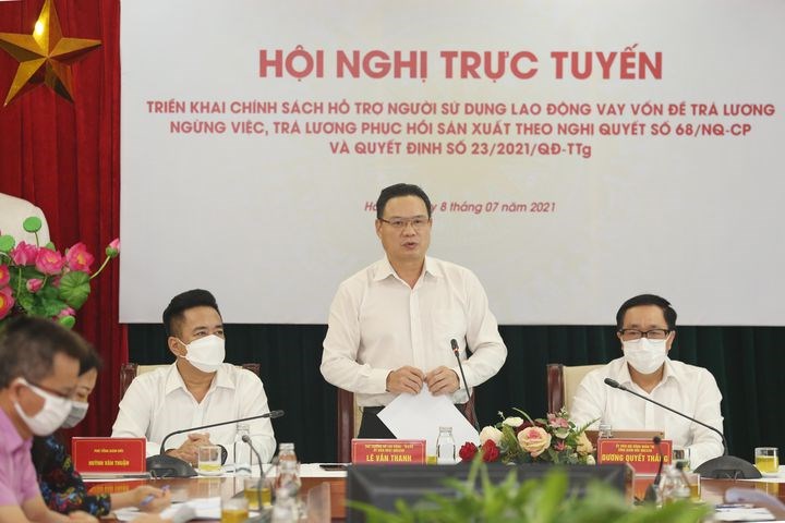Hỗ trợ người sử dụng lao động vay vốn theo Nghị quyết số 68 Phục vụ tại nhà, giải ngân tại xã