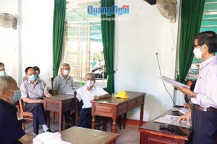 Sinh hoạt chi bộ đã được đổi mới