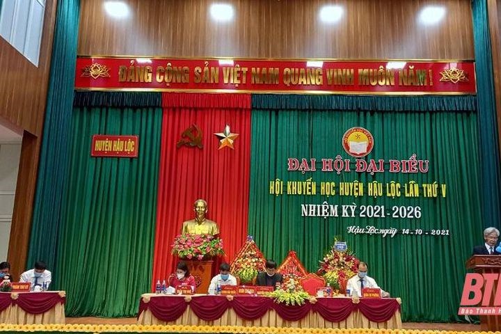 Đại hội Hội Khuyến học huyện Hậu Lộc lần thứ V
