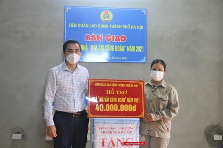 Đón niềm vui trong ngôi nhà Mái ấm Công đoàn