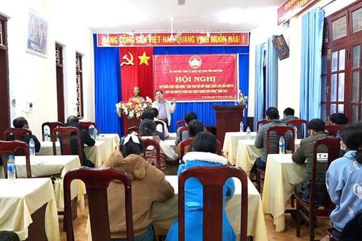 Kon Tum Tập huấn Làm thay đổi nếp nghĩ, cách làm của đồng bào DTTS