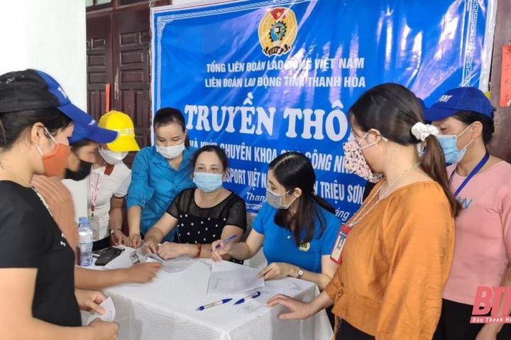 Tư vấn, khám chuyên khoa cho nữ công nhân, lao động