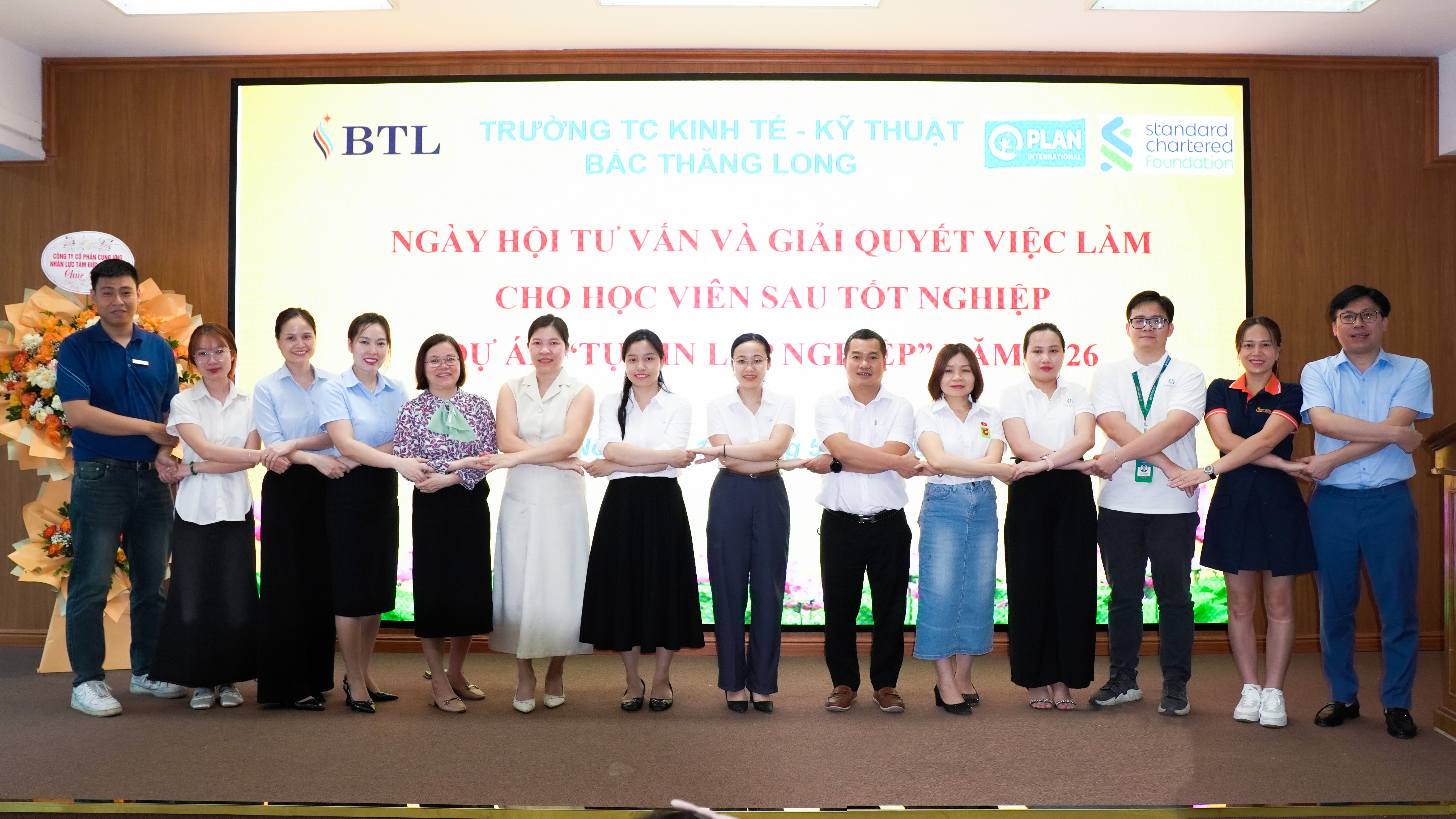 TÂM ĐỨC THAM DỰ NGÀY HỘI TƯ VẤN, GIẢI QUYẾT VIỆC LÀM CHO SINH VIÊN TRƯỜNG TRUNG CẤP NGHỀ BẮC THĂNG LONG🎓