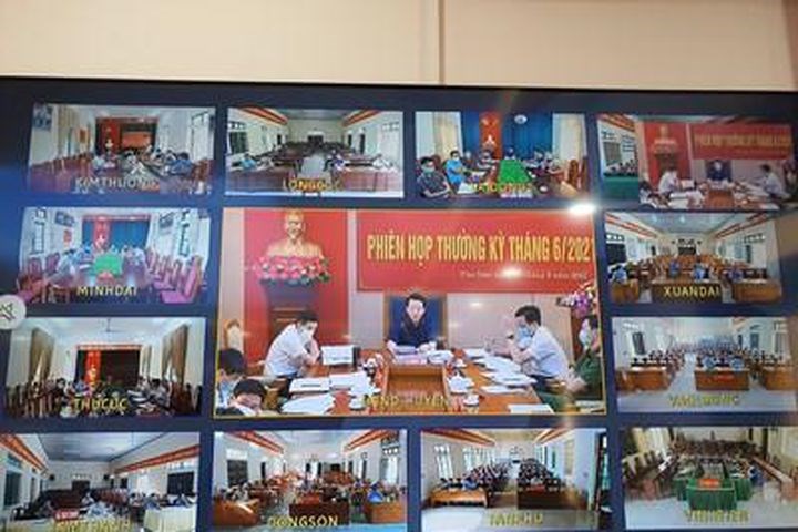 Huyện Tân Sơn tỉnh Phú Thọ đẩy mạnh cải cách công tác hành chính