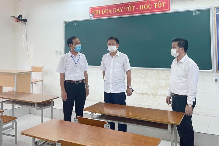 Huyện Đông Anh bảo đảm tốt nhất cho học sinh thi THPT và phòng, chống dịch