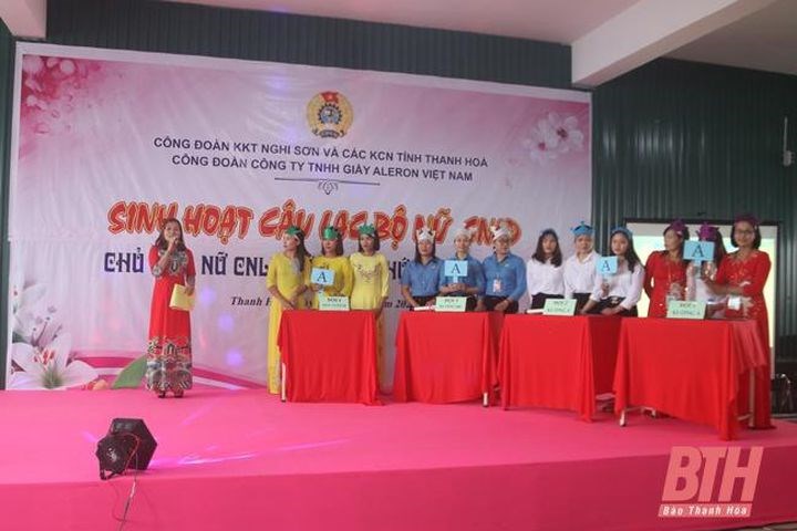 Công đoàn Công ty TNHH Giày Aleron Việt Nam chỗ dựa tin cậy của người lao động