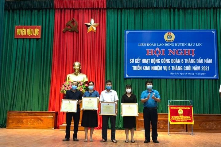 LĐLĐ huyện Hậu Lộc quan tâm, chăm lo đời sống đoàn viên, người lao động khó khăn