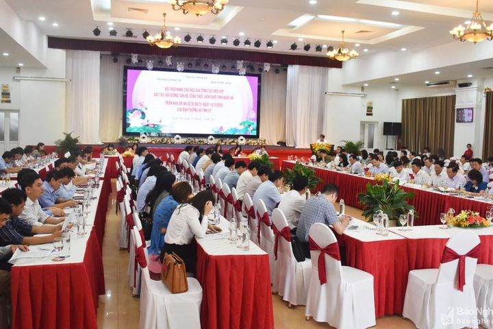 Nghệ An Đẩy mạnh công tác đào tạo, bồi dưỡng cán bộ lãnh đạo, quản lý