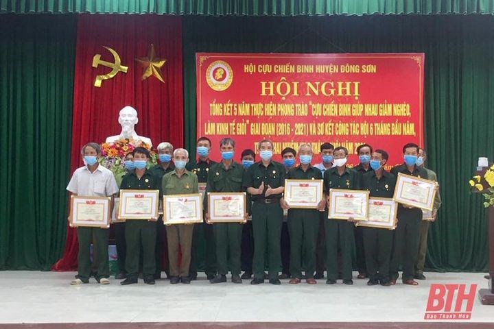 Sức lan tỏa từ phong trào Cựu chiến binh giúp nhau giảm nghèo, làm kinh tế giỏi ở huyện Đông Sơn