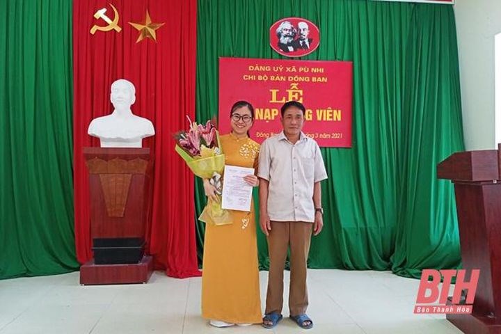 Chủ động tạo nguồn phát triển đảng viên ở xã Pù Nhi