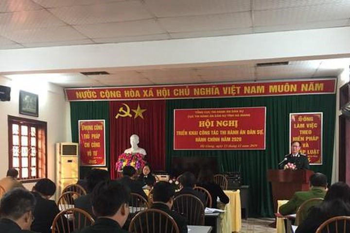 Hà Giang Tăng cường phối hợp trong Thi hành án dân sự
