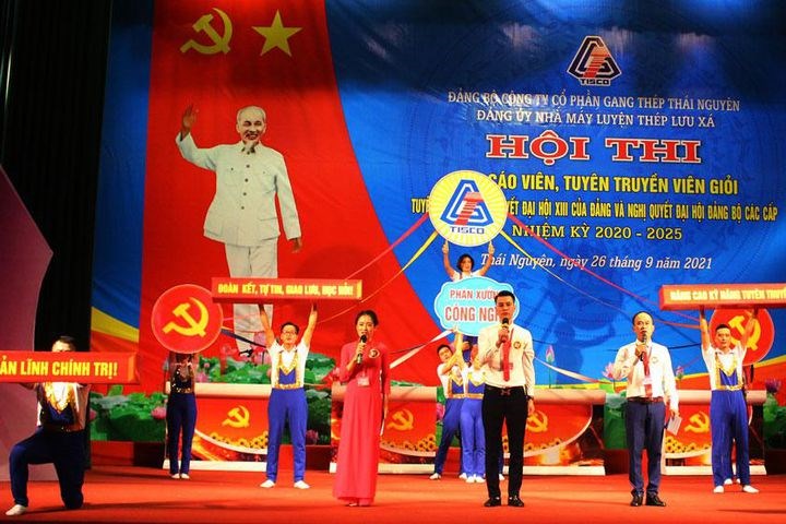 Nhiều phần thi tuyên truyền nghị quyết sáng tạo, hấp dẫn