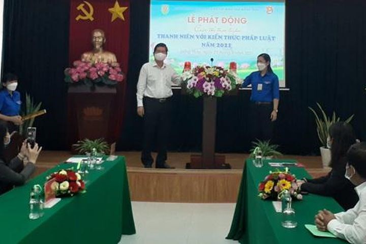 Cuộc thi trực tuyến Thanh niên với kiến thức pháp luật năm 2021