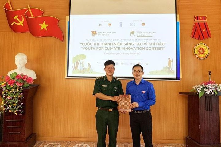 Cán bộ Biên phòng đoạt giải Nhất Cuộc thi Thanh niên sáng tạo vì khí hậu