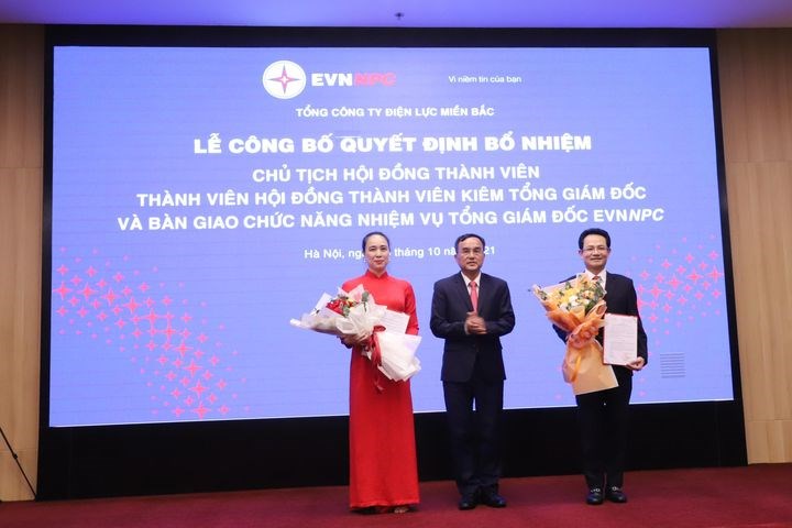 EVNNPC công bố Quyết định bổ nhiệm Chủ tịch HĐTV và Tổng Giám đốc