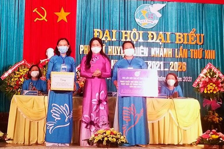 Đại hội Hội Liên hiệp Phụ nữ huyện Diên Khánh lần thứ XIII