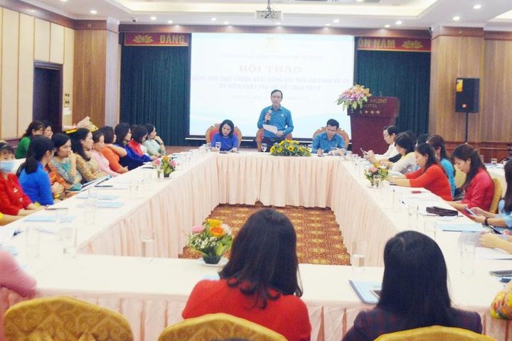 TP Hạ Long Hội thảo nâng cao chất lượng hoạt động Ban nữ công cơ sở