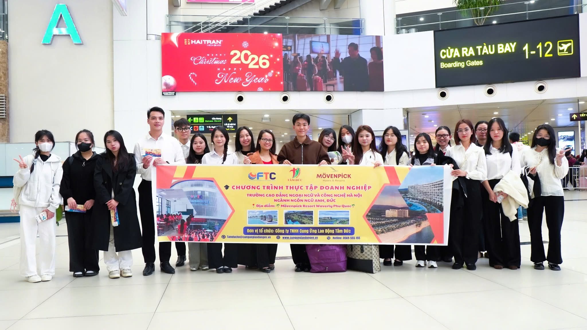 TÂM ĐỨC ĐỒNG HÀNH CÙNG SINH VIÊN TRONG CHƯƠNG TRÌNH THỰC TẬP DOANH NGHIỆP TẠI PHÚ QUỐC